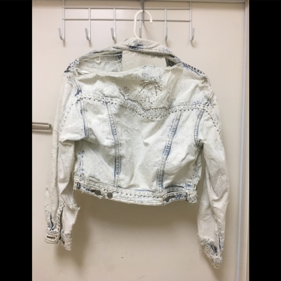 Jean jacket Dakota Blues stonewashed distressed - Picture 3 of 8